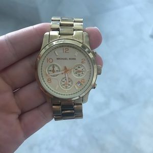 Gold Michael Kors Watch